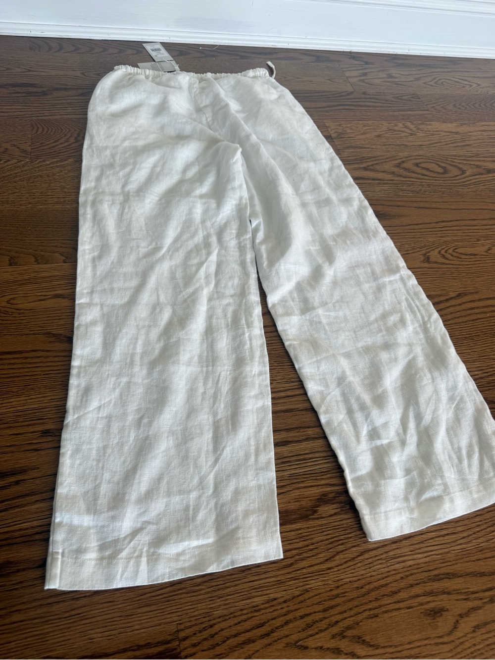 Rails Emmie White Linen Pants